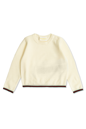 GUCCI 希少♡ホワイトスウェット XXS Gucci Oversize Sweatshirt with Gucci Logo White Men's - US